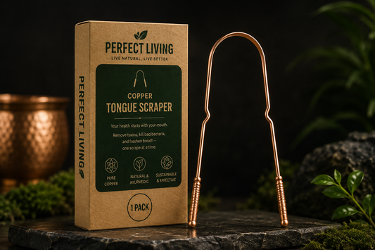 Perfect Living™ Copper Tongue Scraper